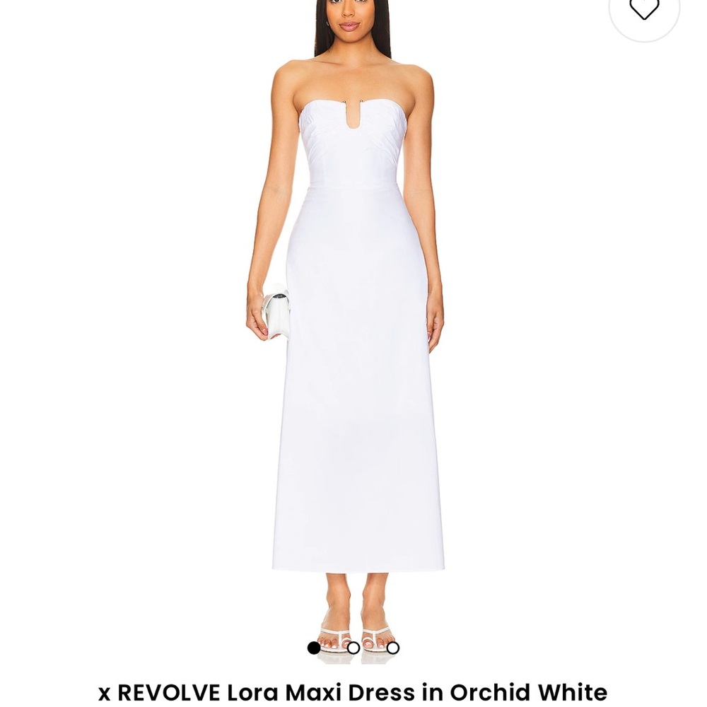 White Bardot Maxi dress, brand new, never worn with tags still on